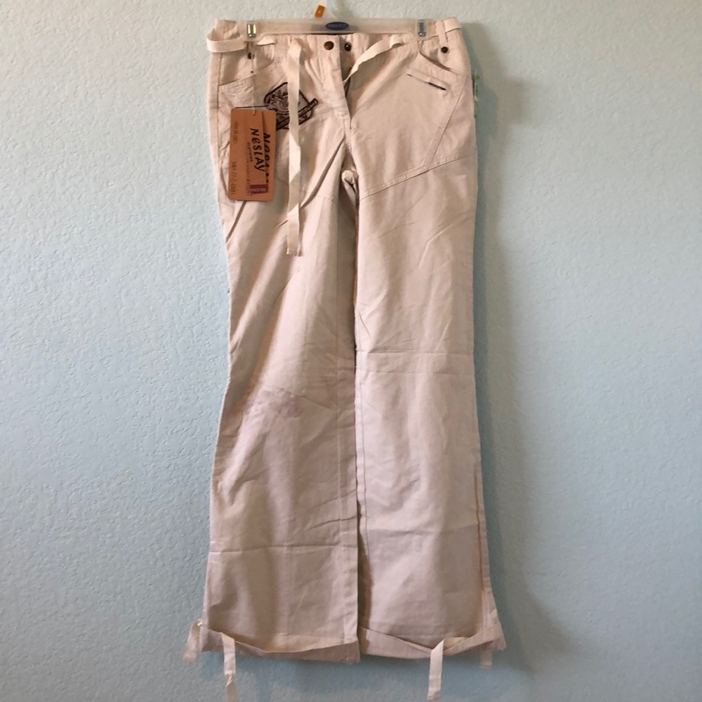 NESLAY Cream Pants